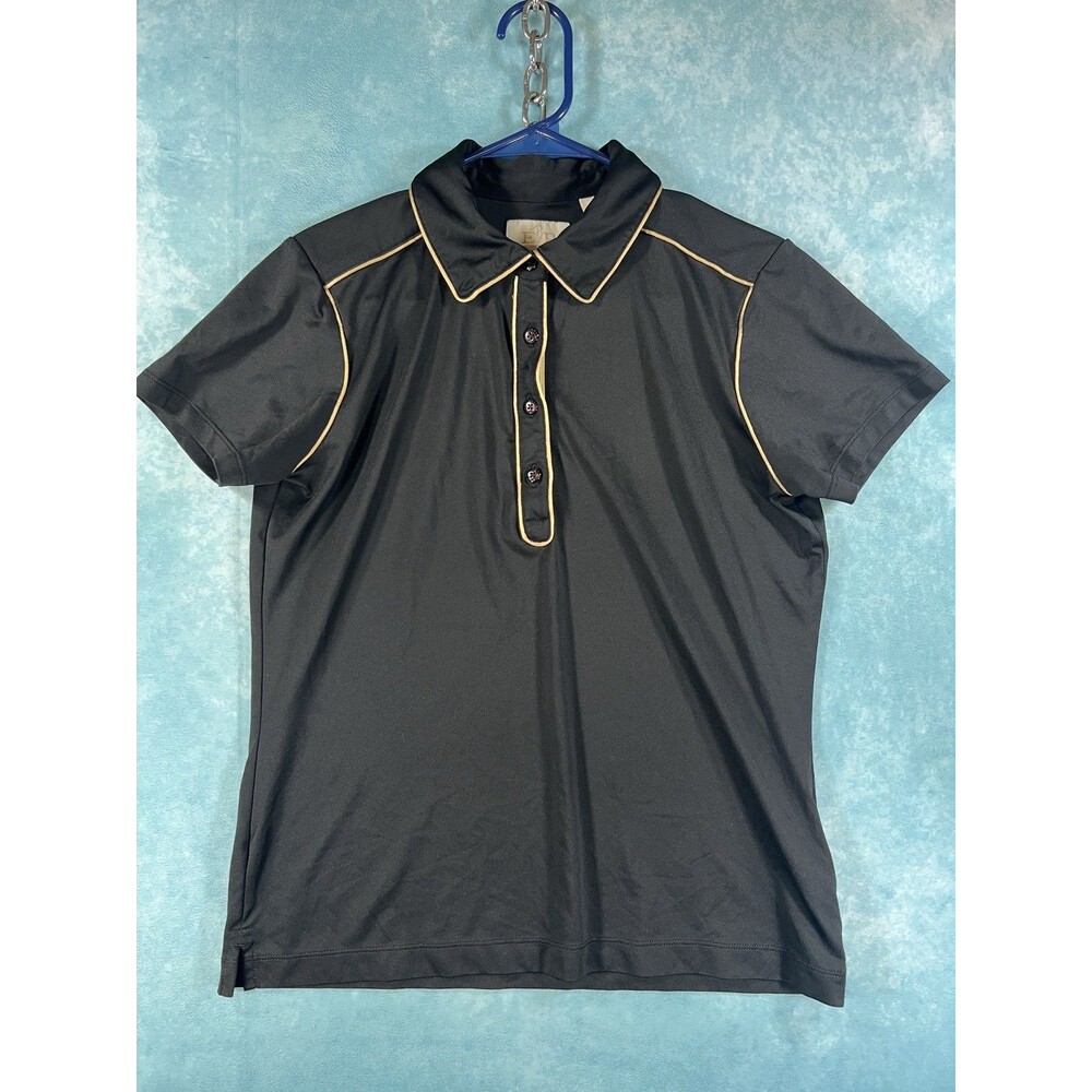 Y2K EP Pro Tour Tech Women's Black  Polo Golf Shirt